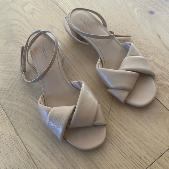 Vince Rosalie B Women's Tan Sandals 8.5 - Picture 3 of 4